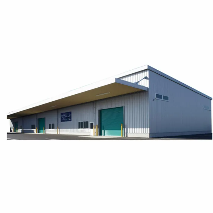 Manufacturing Metal Prefab Warehouse Factory Construction Shed Industrial Storage Prefabricated Steel Structure Building
