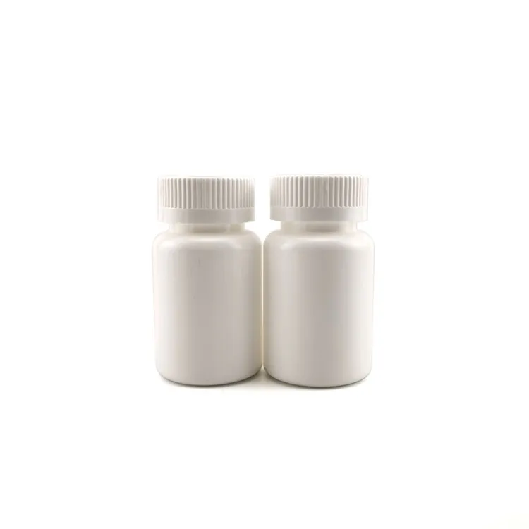100ml 120ml 150ml White Pill Pharmaceutical Vitamin Bottles Plastic Capsule Storage Bottles