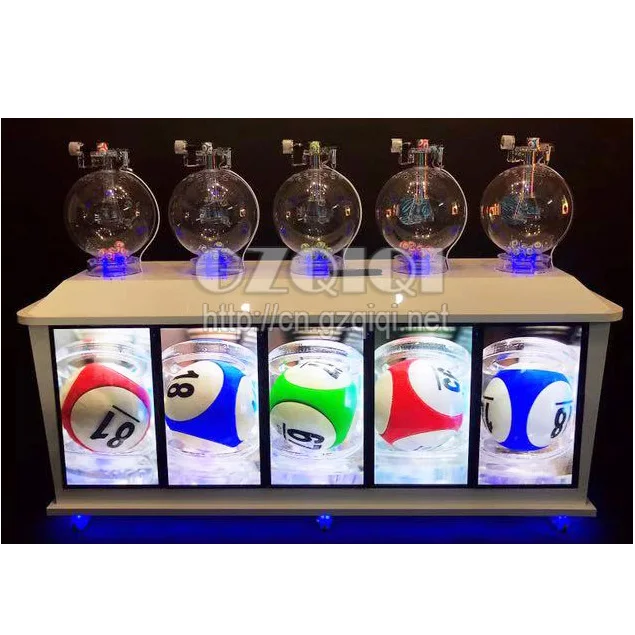 
Customzied made lottery machine with 5 charmbers with large capactiy 