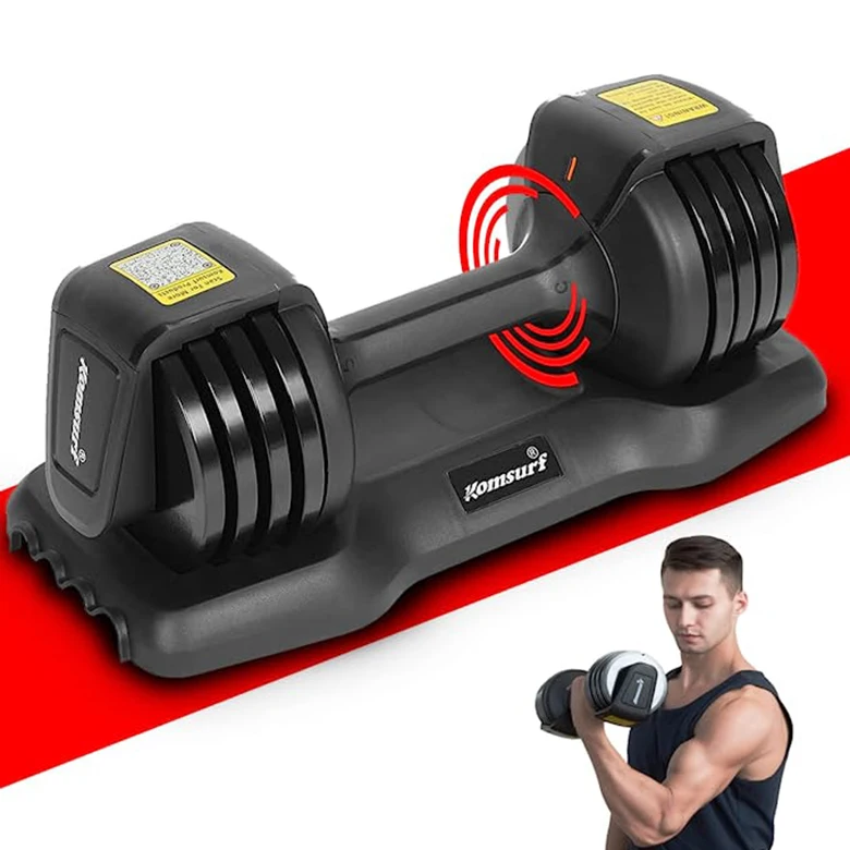 Best Home 2.3-11.3kg Gym Machines Indoor Fitness Sports Exercise Equipment Iron Master 6.8-25 Adjustable Dumbbells Set