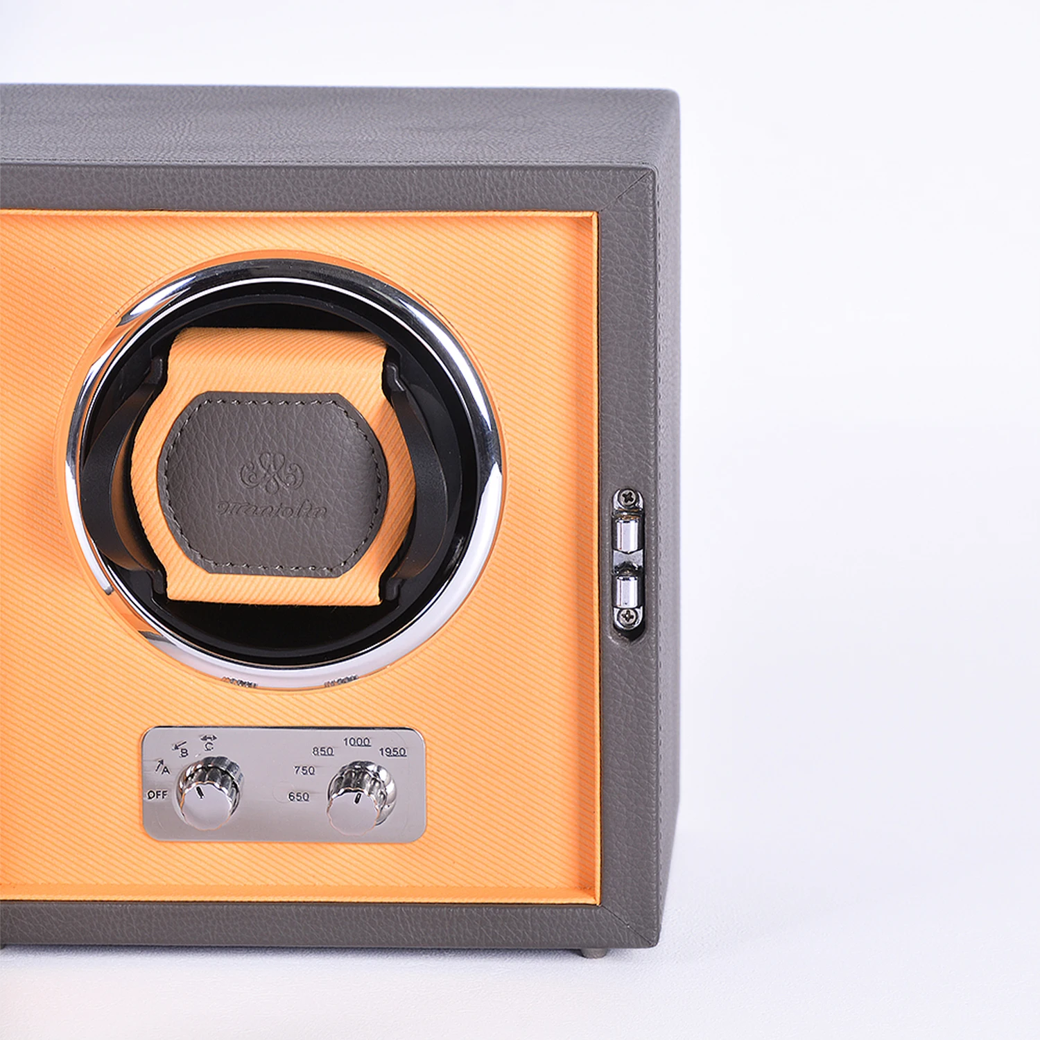 Luxury Automatic Watch Winder 1 Slot PU Leather Case Safe Storage for Watches