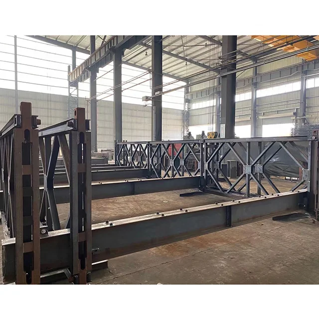 Deck Continuous Steel Truss Bridge Fast Delivery Modular Bailey