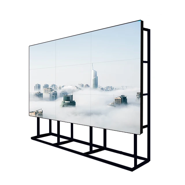 Really 65inch3.5mm narrow bezel 500 brightness seamless 5x5 lcd video wall video wall
