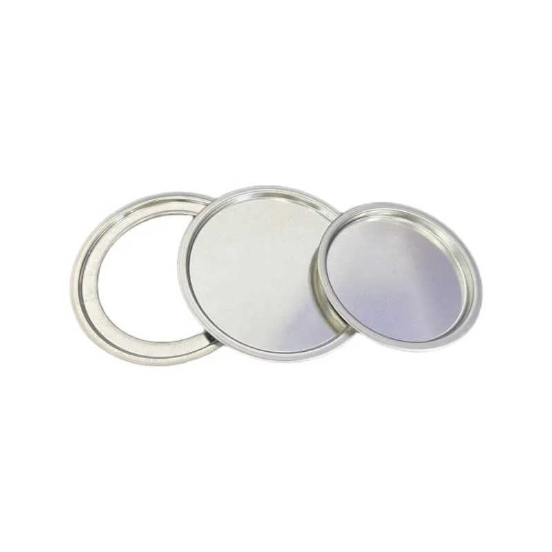 Chemical Paint Components Round Tin Can Metal Can Lids Bottom End