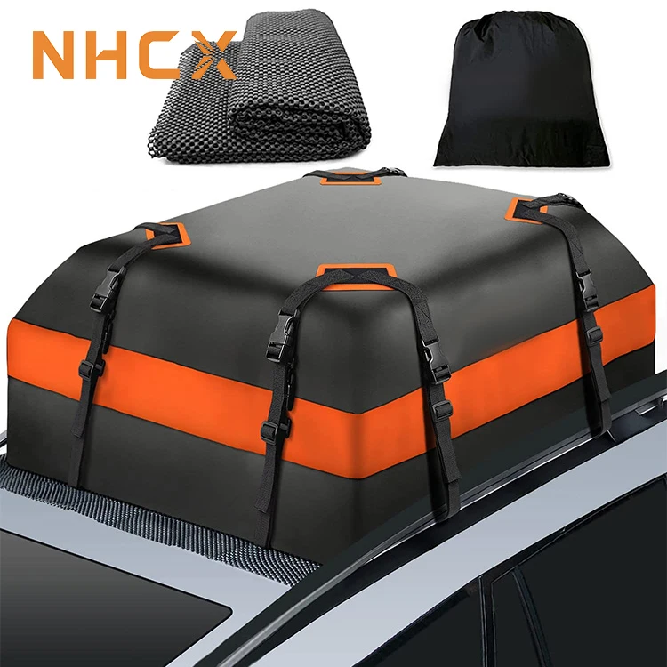 Автомобильная сумка на крышу NHCX из ПВХ мягкая Водонепроницаемая переноска