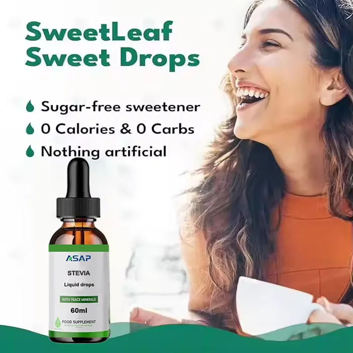 Wholesale Price Sugar Stevia Leaf Extract Liquid Natural Sweetener Stevia Liquid Drop