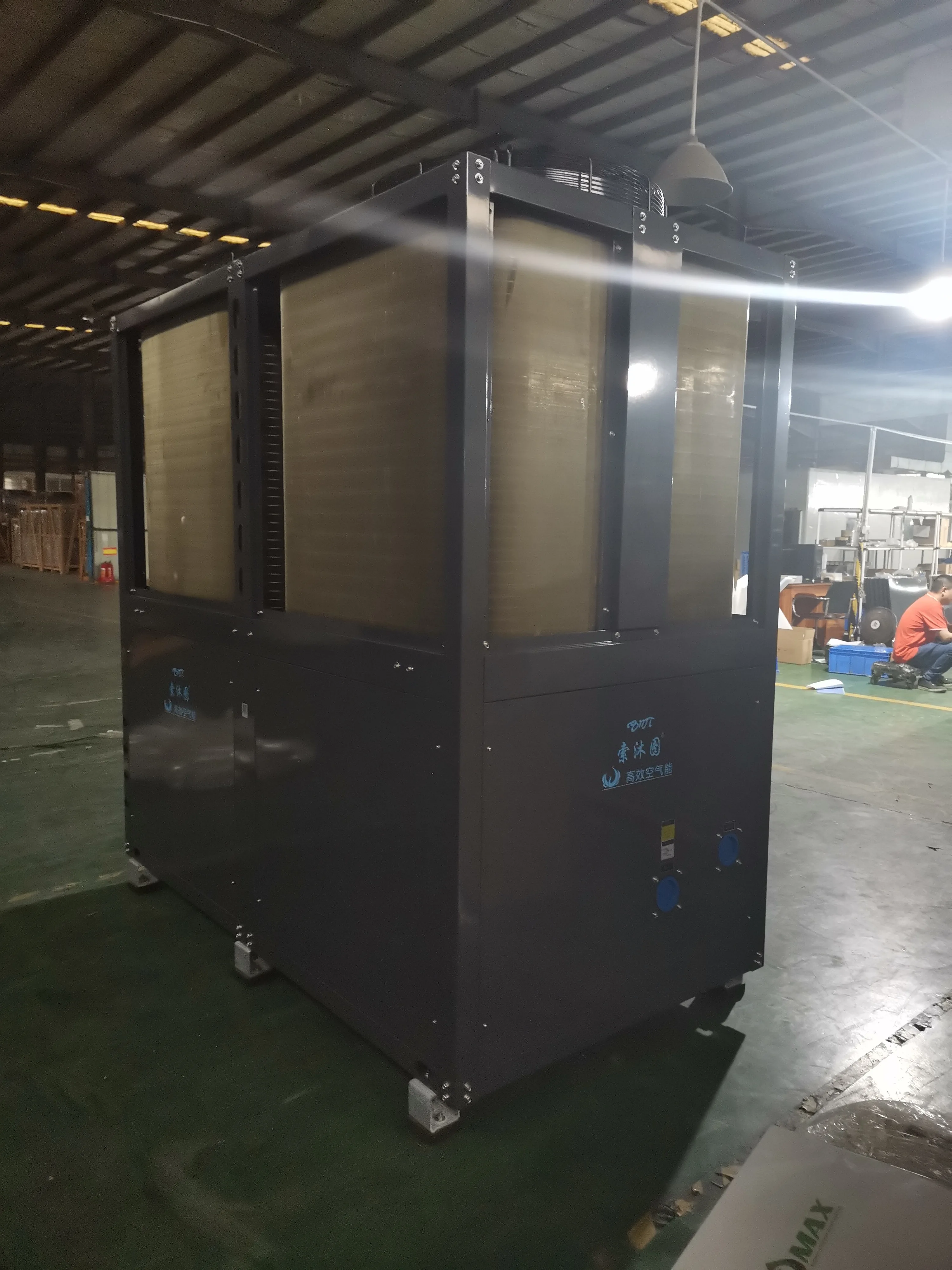 High Qualiglasst Selling Commercial Air Source Heat Pump High Temperature Heat Pump Monoblock Street Electric Swimming Pool R22