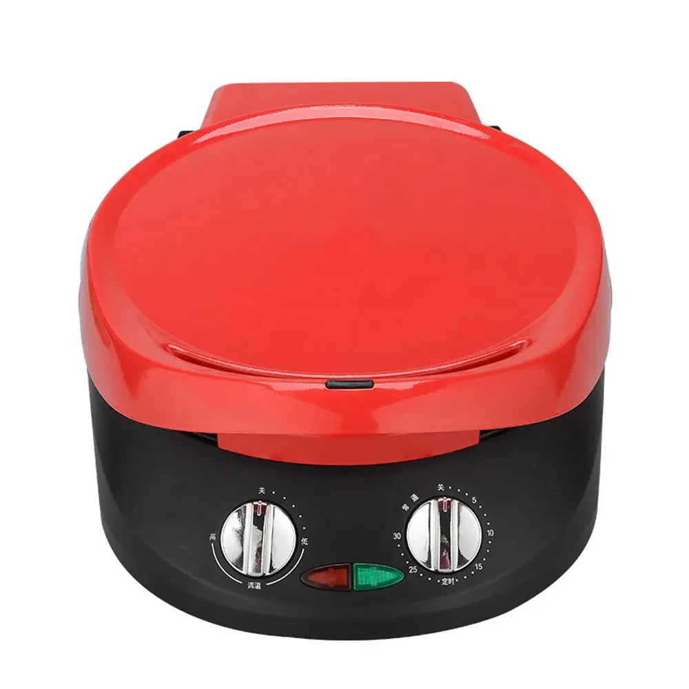 kitchen non-stick pancake crepe maker best quality baking sheet multi-functional round electric conveyor pizza pan oven