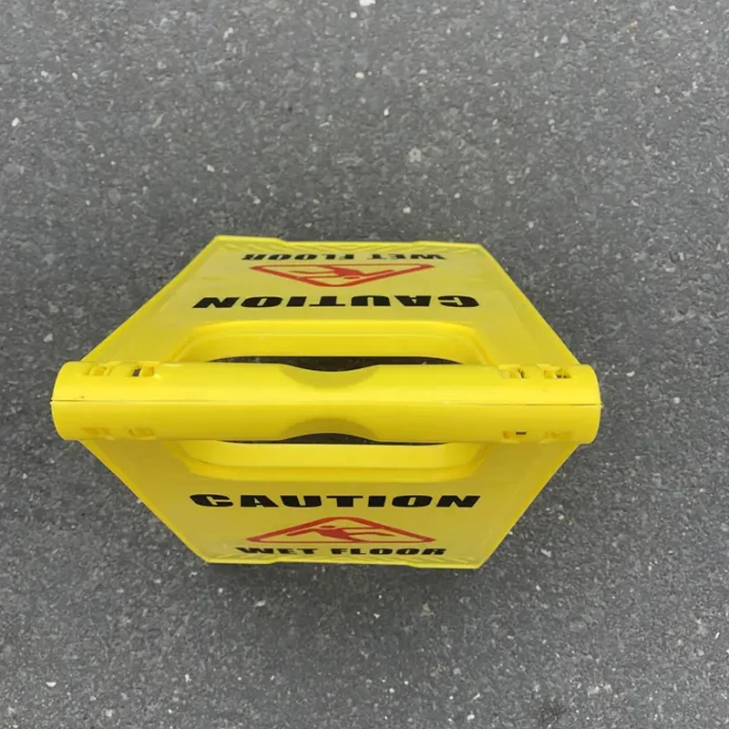 Hot Sale Warning Foldable Plastic Road Sign Safety Wet Floor Caution Sign For Sale