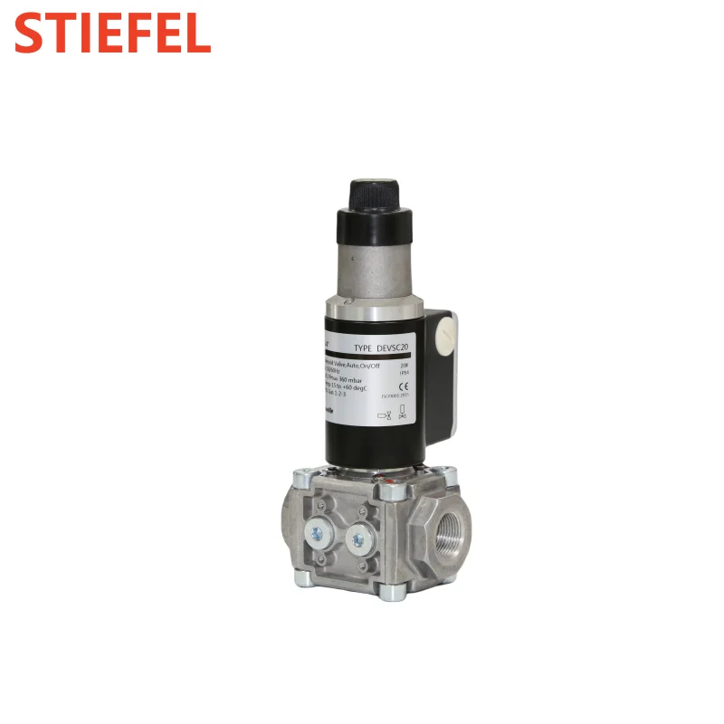 DEVSC shut off valve solenoid valve lpg gas for burner boiler parts  ignition gas valve
