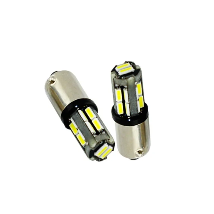 
popular t10 ba9s bax9s T4W white 4014smd back up stop signal canbus 12v led bulb for car from guangdong supplier 
