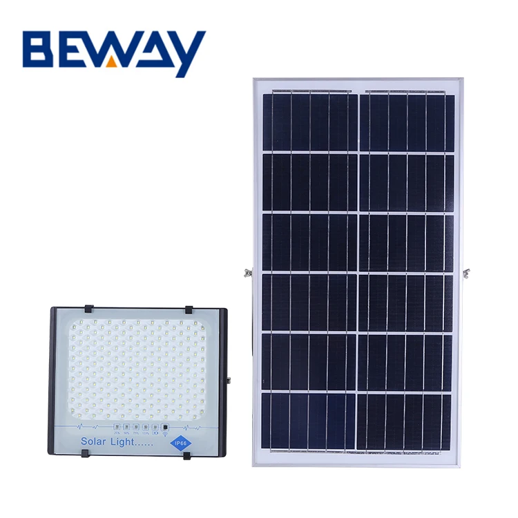 Poly solar panel outdoor waterproof IP66 25w 40w 60w 100w 200w led flood light