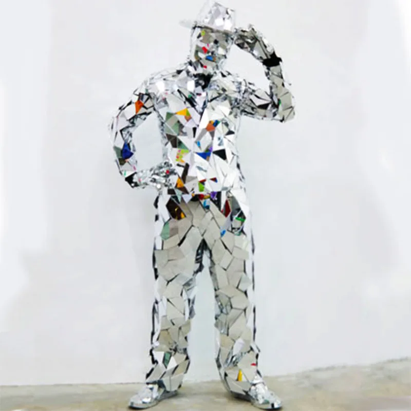 China professional led suits mirror costumes deal