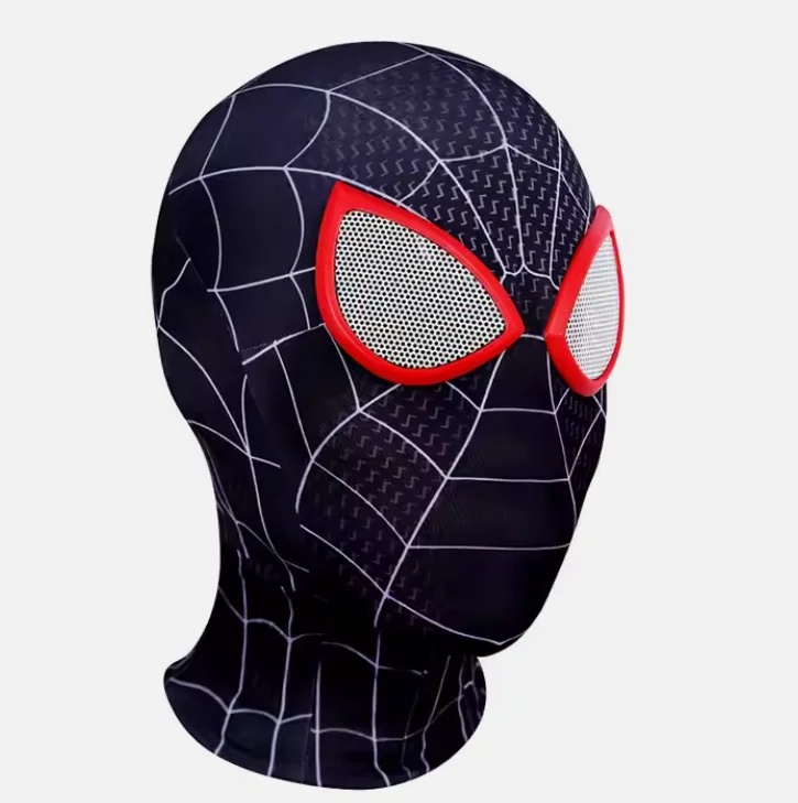 Hot Party Mask Halloween Christmas New Strange Photo Props Boys Birthday Gift Cosplay Electric Blinking Spider Man Headgear
