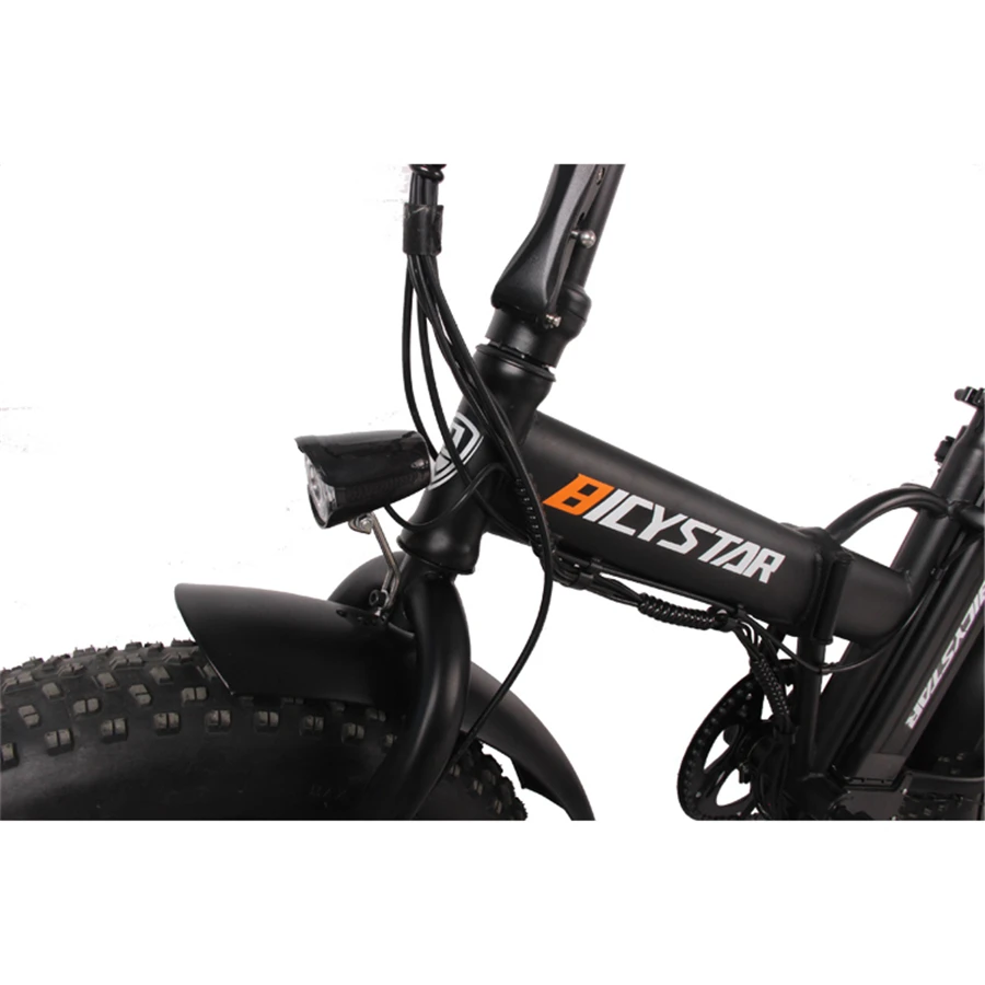  Горячая Распродажа OEM Складная bicicletas electricas/48V 1000W упражнения фара для электровелосипеда в Электрический цикл/20 дюймов складной bici eletrica передняя