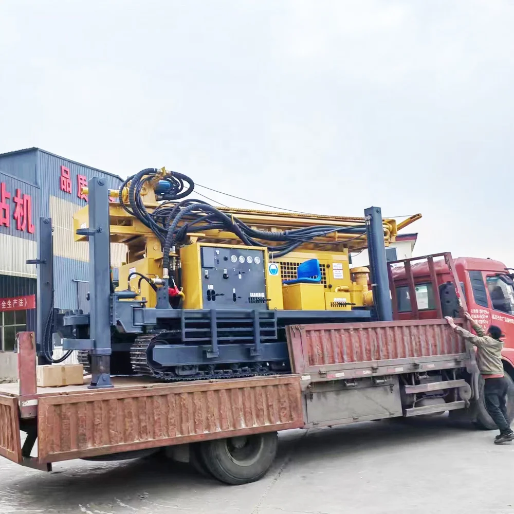 1000meter Water Well Drilling Rig Perforadora De Pozos 1000m Crawler Borehole Drilling Machine