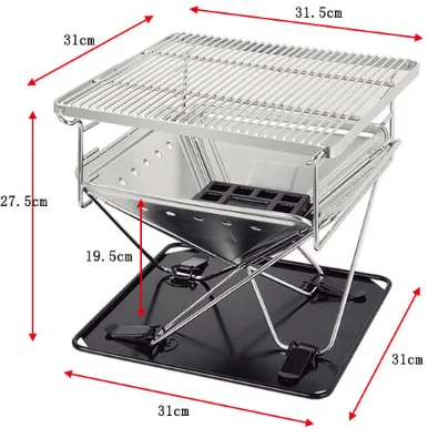 
Cheap Outdoor Stainless Steel Hibachi Charcoal Bbq Grill 