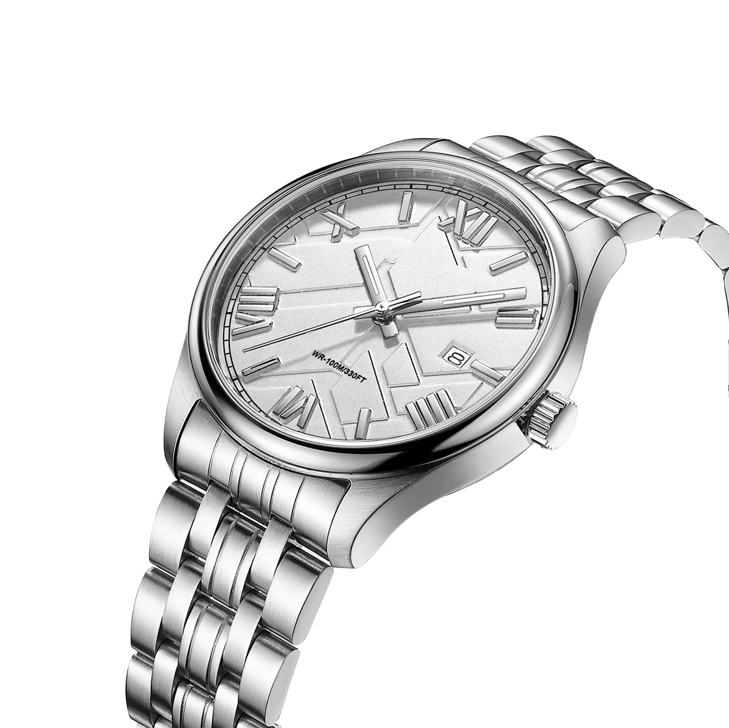 High Quality Men Reloj Stainless steel Fashion Designer Wrist Watch Classical Waterproof Private logo Customize Watch
