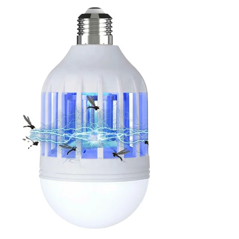 AC110 ~ 220V LED противомоскитная лампа E27/B22 светодиодные лампы для домашнего освещения мухобойка лампа-ловушка насекомых анти москитный Отпугиватель москитов средство
