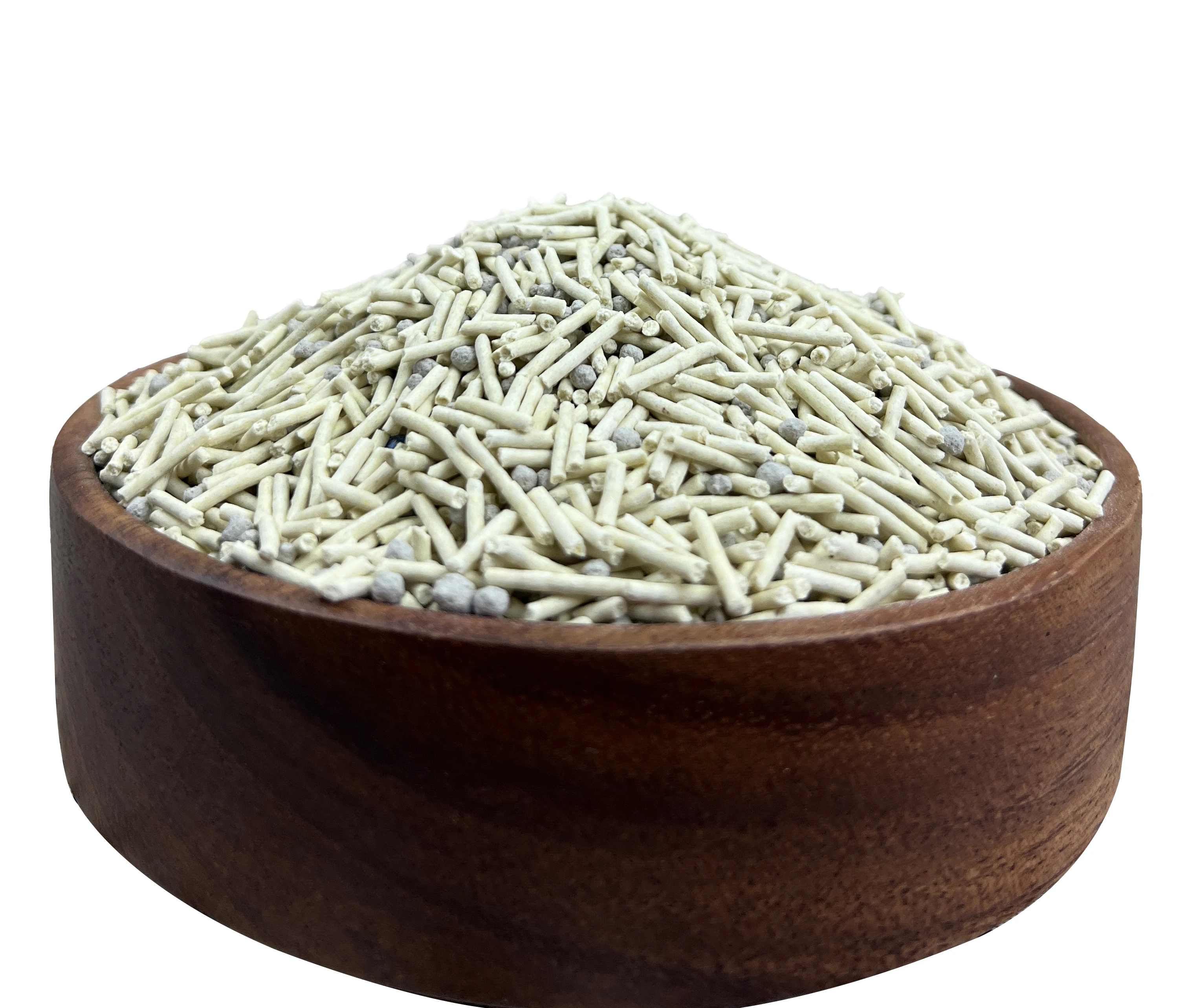 China Factory Supplies Natural Bentonite cat litter Deodorizing Plant Tofu Variety Colors Combined Best Quality cat litter