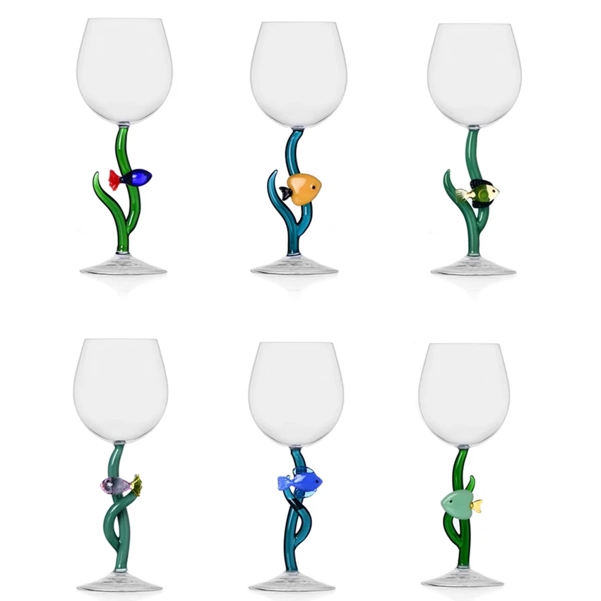 Wholesale Custom Ocean Park Creative Glass Red Wine Cup