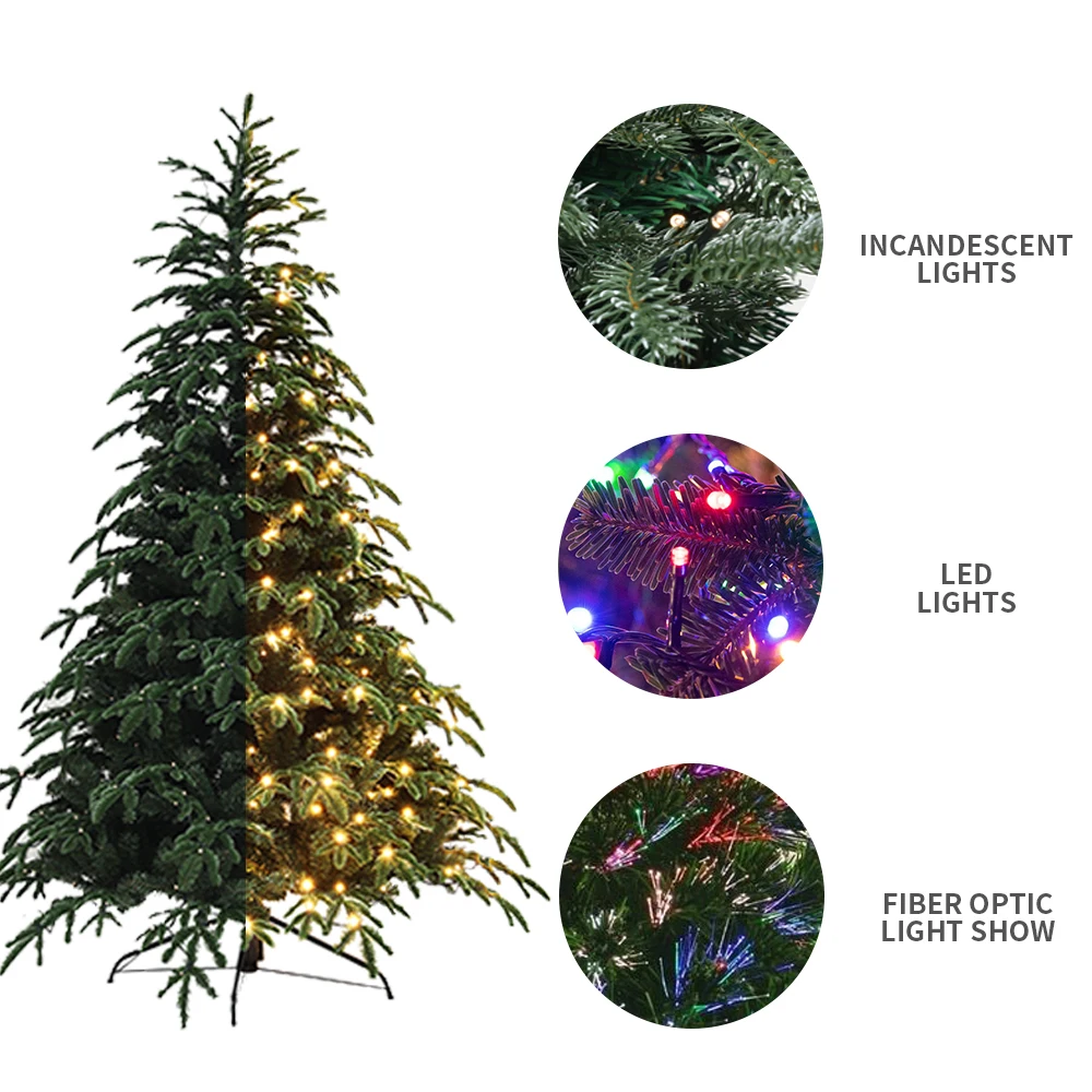Duoyou Customized Home Holiday Ornament Craft Artificial Exterior Xmas Outdoor Christmas Tree