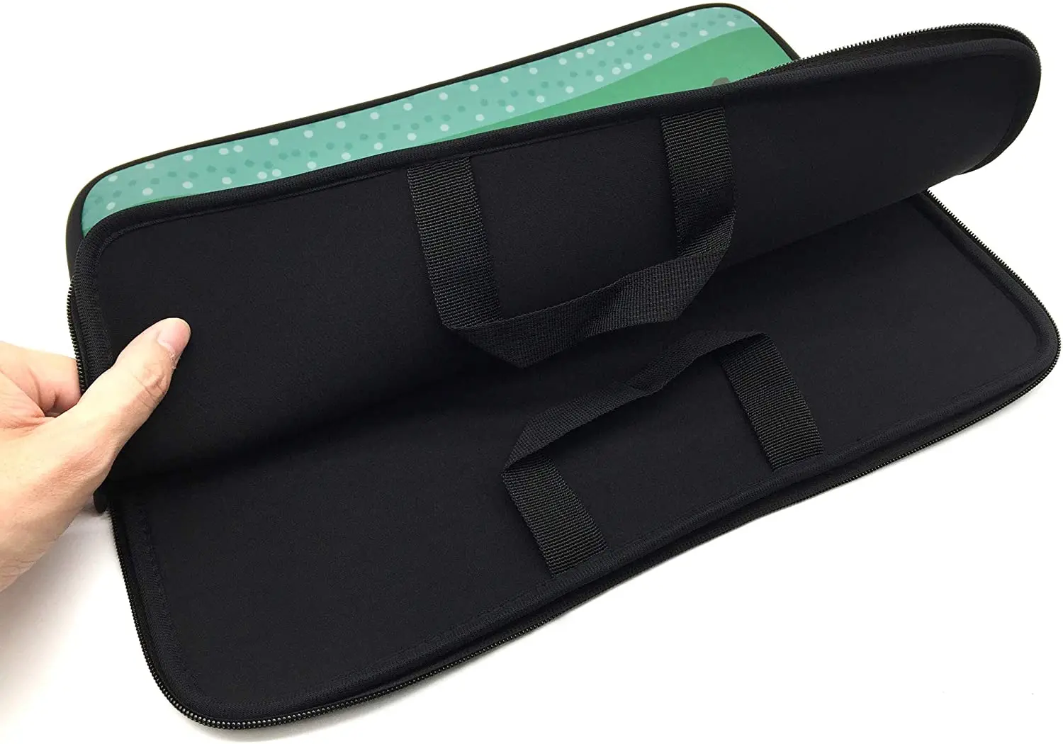 best designer custom lightweight fashion soft women school clutch green laptop sling bag 14 inch for outdoor activity