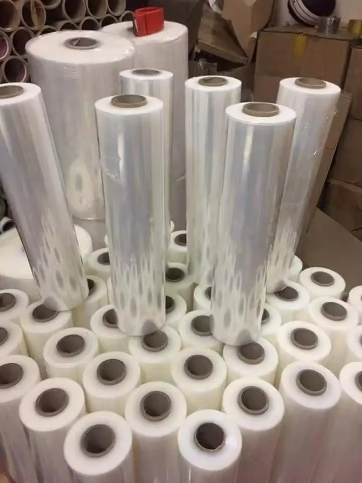18 Micron Clear LLDPE Stretch Film Manufacturer China / Stretch Wrapping Film / Linear Low Density Polyethylene