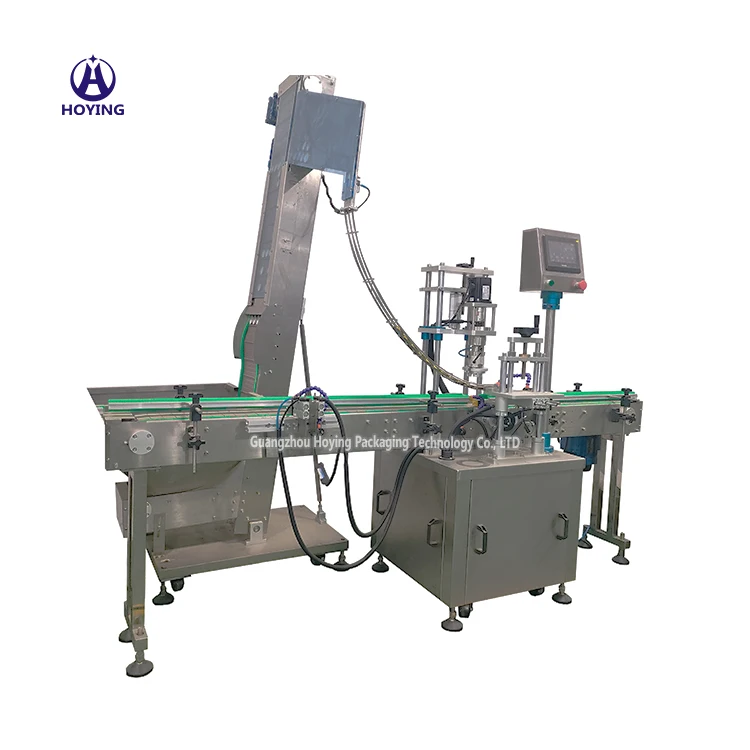 Automatic glass bottle capping machine fruit jam jar servo capper screwing metal lug cap sealing machine