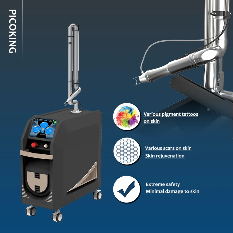 Factory Price Pico Laser Q Switch For Tattoo Removal Freckle Removal Spot Removal Picosecond Laser Carbon Peel Machine Price