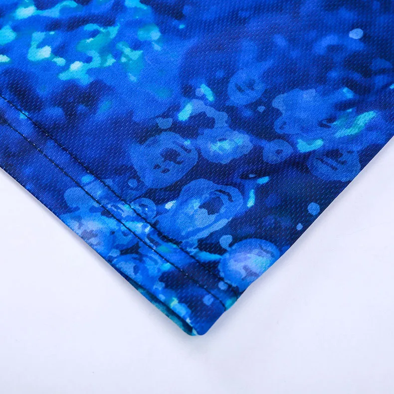 New Design high quality sublimation printing man long sleeve UV custom outdoors fishing clothes men fishing Shirts