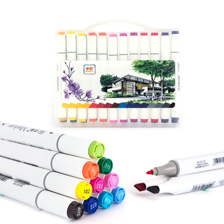 Недорогой мягкий Перманентный маркер Pantone, набор водонепроницаемых маркеров для граффити