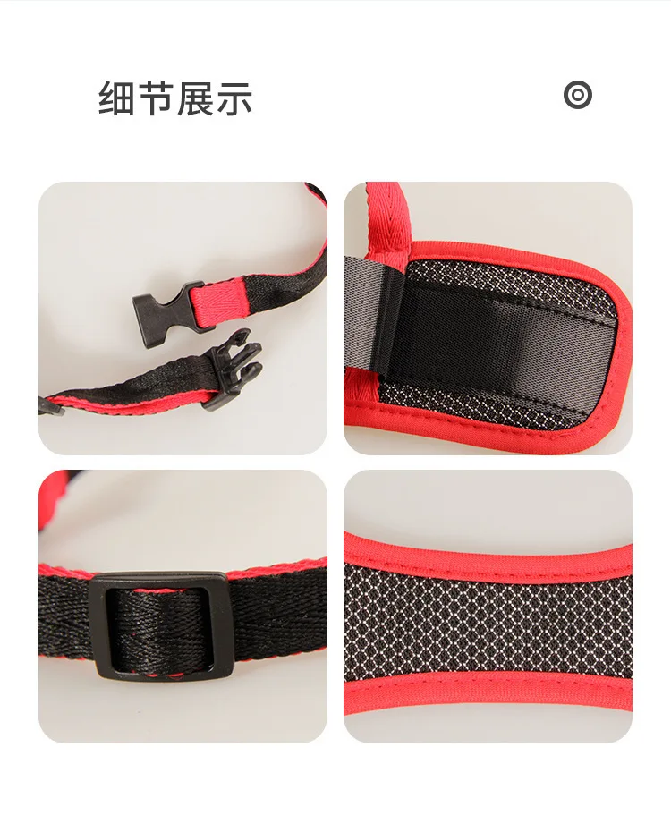 Comfortable Mesh Soft Fabric and Adjustable Strap Anti Biting Barking and Chewing Dog Muzzle