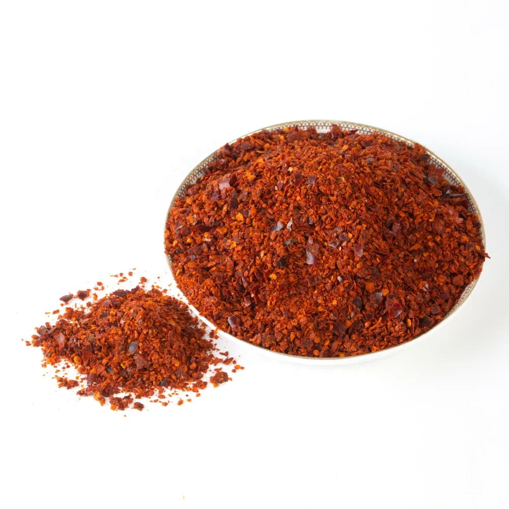 ISO/BRC/HACCP Certified  crushed red chili /chilli flakes/paprika China Jiaozhou supplier price
