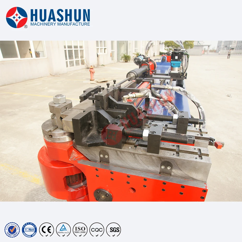 HS-SB-50CNC-3A-1S Automatic Stainless Steel Metal Tube Bender China Supplier CNC Pipe Bending Machine