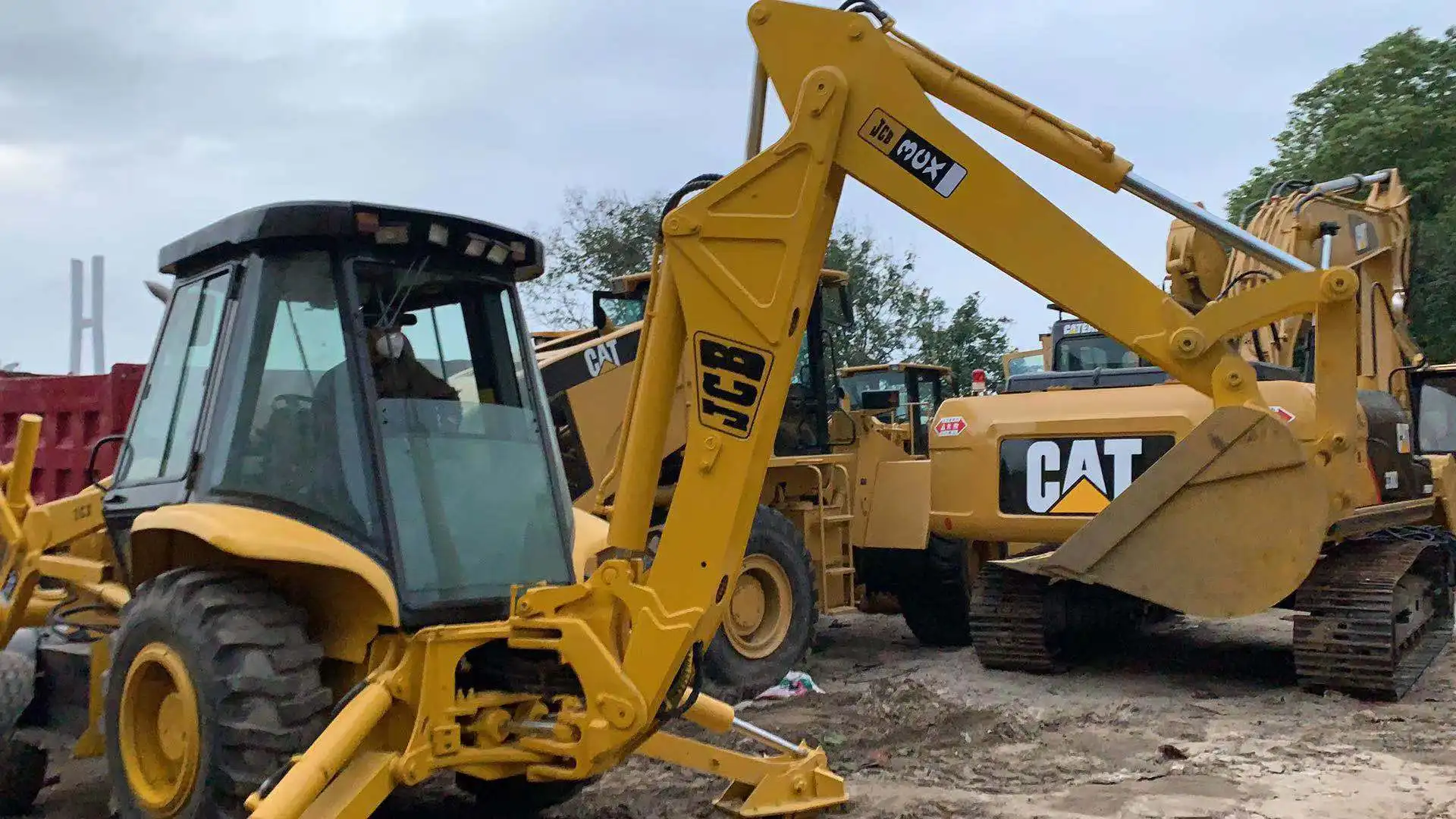 original j-cB 3cx 4cx backhoe loader