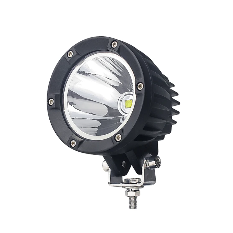 Lediyte 50W LED Work Light Auto Electrical System Convoy Mini Driving Light Dual Color Motorcycle DRL for Trucks Cars