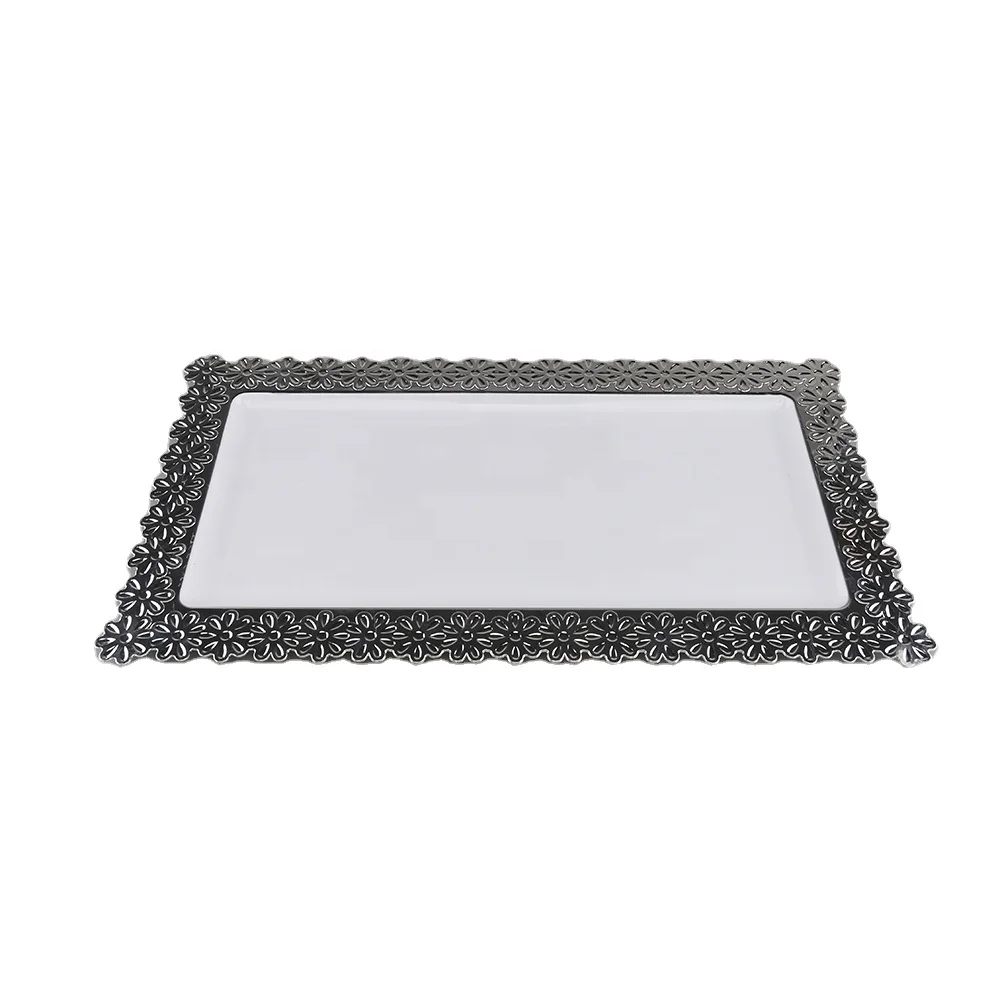 Hot sale wholesale cheap transparent disposable long plastic tray