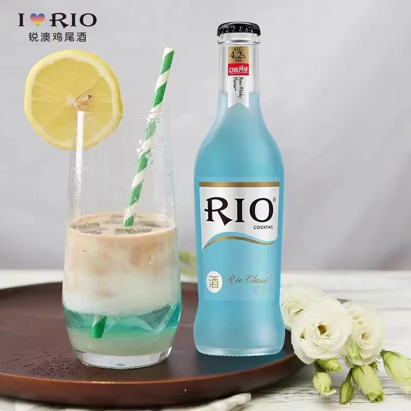 Factory direct sales popular drink RIO alcohol energy drink lime rum flavor