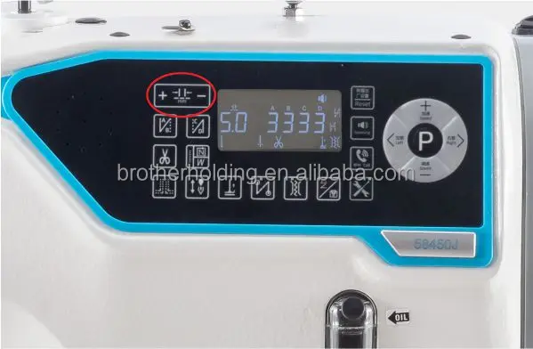 JACK 58450J Computerized Double Needle Lockstitch Industrial Sewing Machine