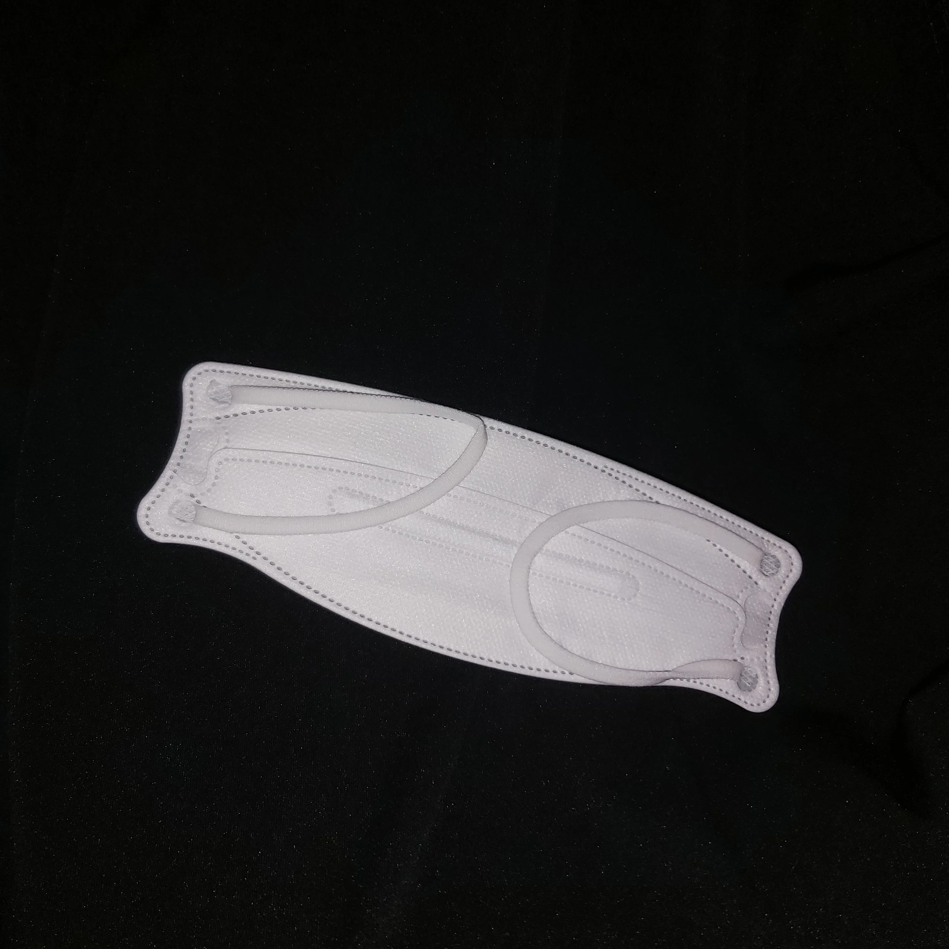  Non woven disposable 5ply factory supply safety face mask civil kf94 black FFP2