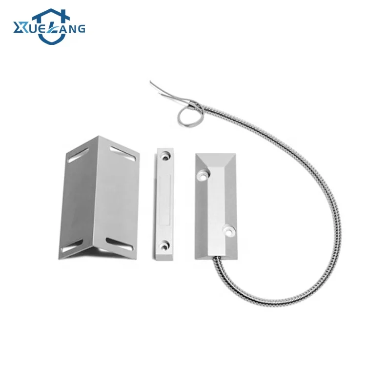 Aluminum Casing Heavy Duty Sliding Door Magnetic Contacts Magnetic Reed Switch