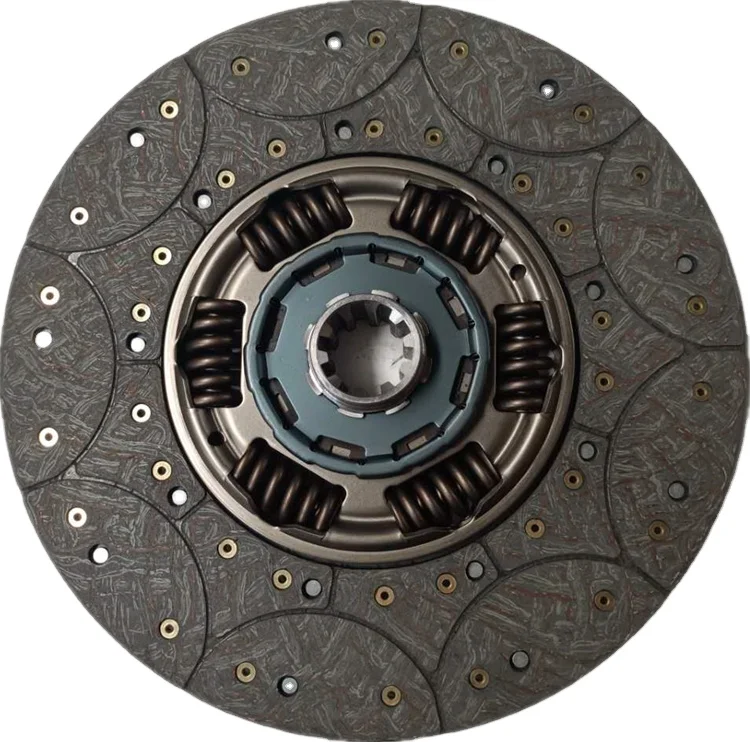 
Трехступенчатый амортизирующий большой шестипружинный открытый пружинный многомедный вращающийся нейлоновый диск сцепления для грузовика 430 мм 1878080037 