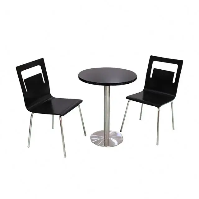 Обеденный Сервиз «буфет» из нержавеющей стали, обеденная столовая столешница и стул mcдональд, промышленное производство во Вьетнаме, стол для фаст-фуда