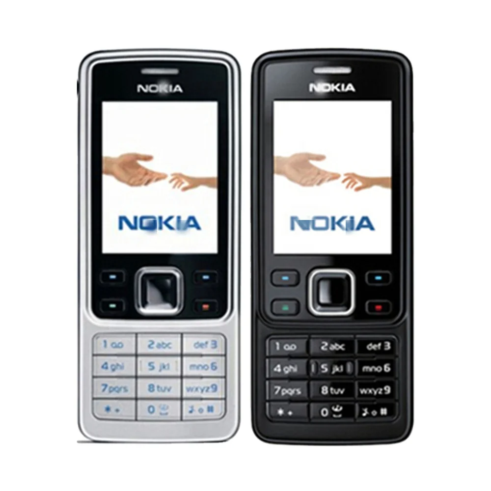 Original mobile phone  for noki 6300 mobile  Unlocked Dual Sim Bar Feature Music Cell Phone 6300