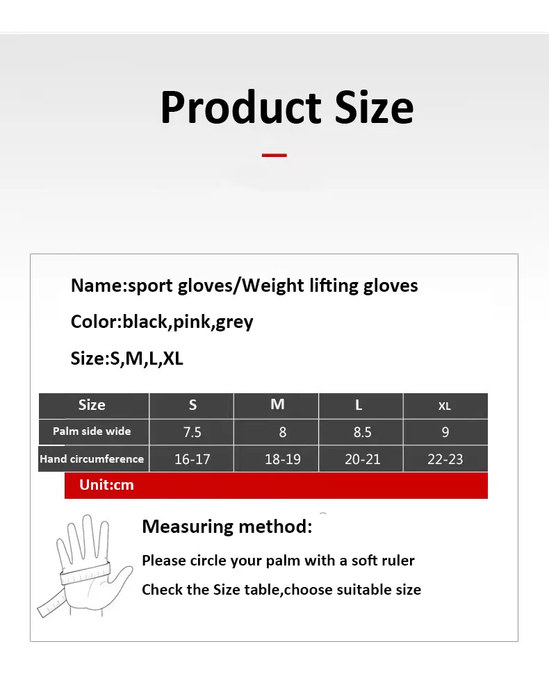 Wholesale training fingerless fitness bodybuilding gym weight lifting gloves for man women