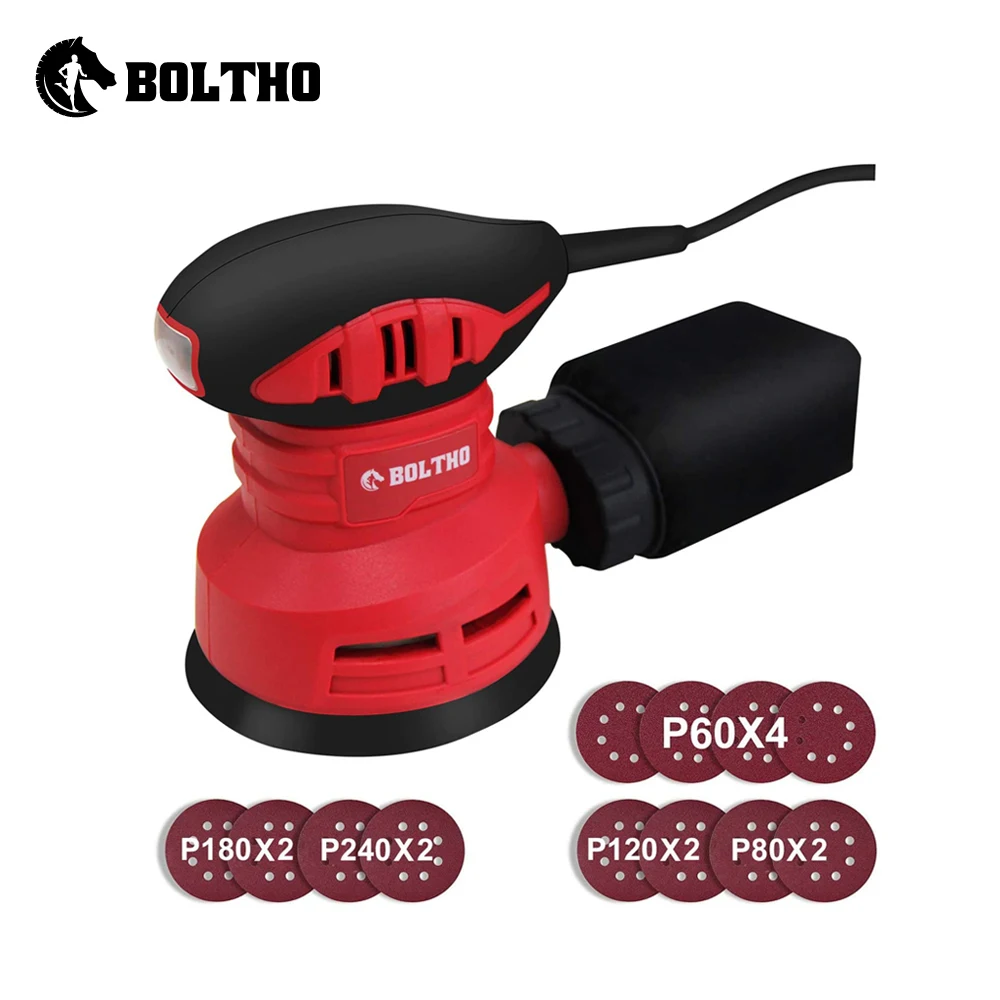 
High Quality hight speed Orbital Sander , Efficient Dust Collector 240W 12000RPM 