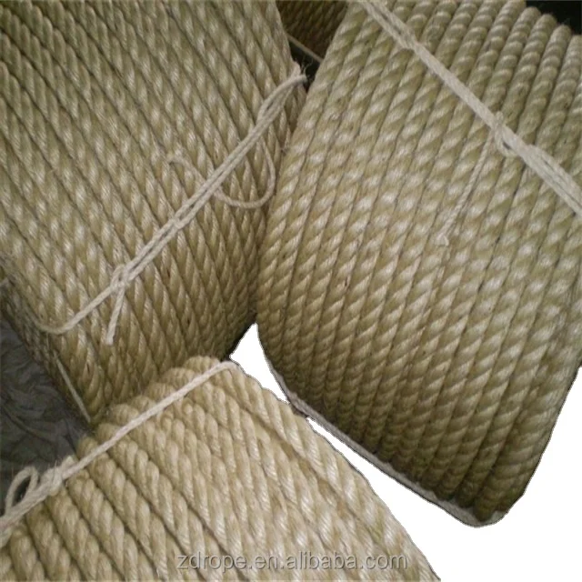 Manufacturer wholesale Sisal prices colored sisal rope bulk sisal ropes