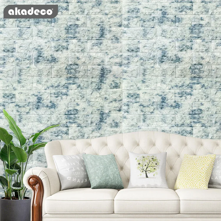 Wall 3d Foam Wall Stickers For Home Wall Decorative Home Office Special Special Effect Wallpapers Modern