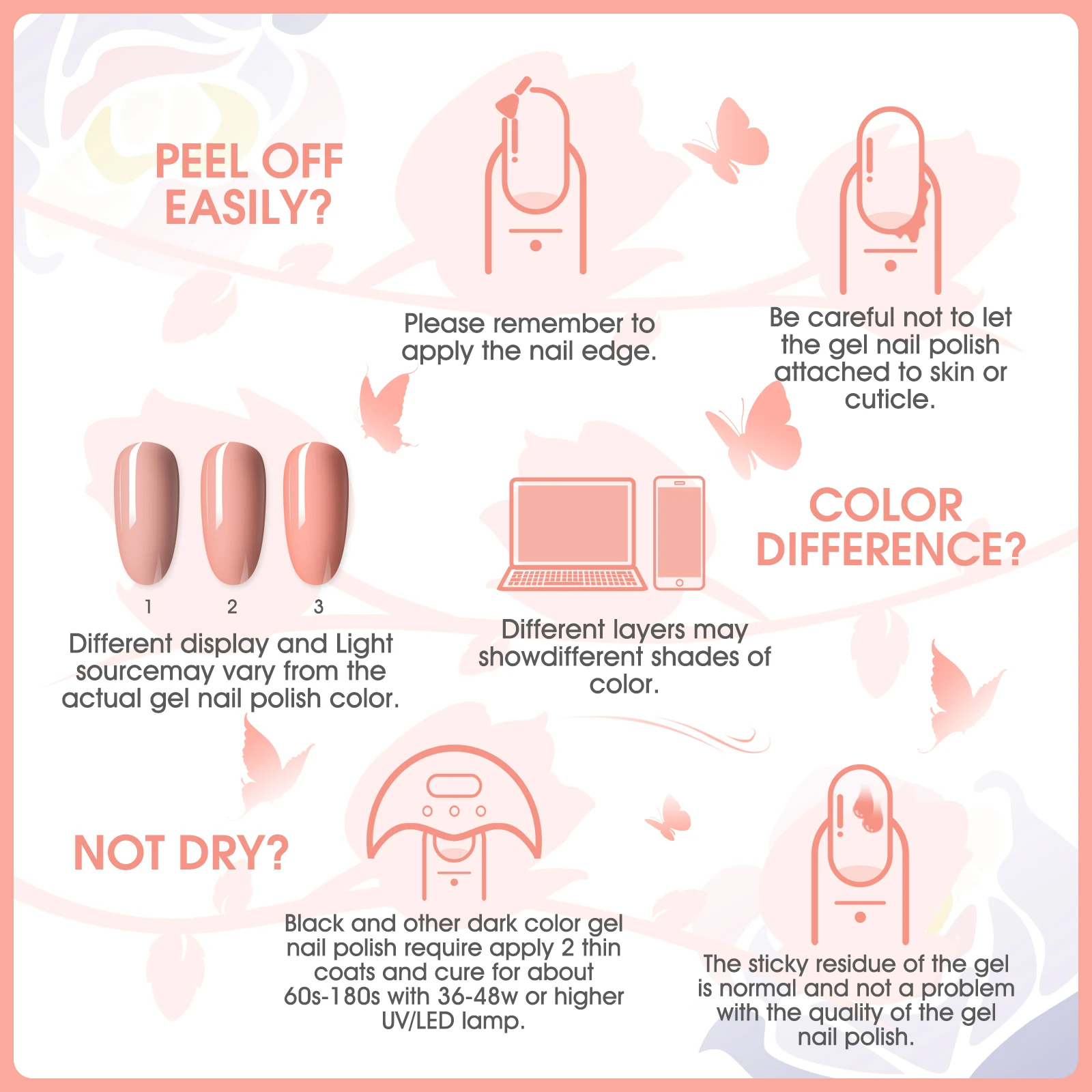 ROSALIND oem logo nails art fashion light colors gel polish set wholesale semi-permanent non toxic plain painting uv gel varnish